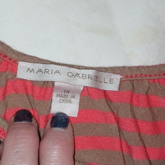 Maria Gabrielle womens 3/4 sleeved top - Picture 4 of 7